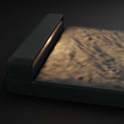 Подсветка для шаговой плиты STONE Графитовый Серый 990мм на 330мм фото 1