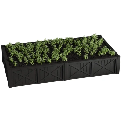 Грядка модульная Астра 900х320х40мм Черный фото 3