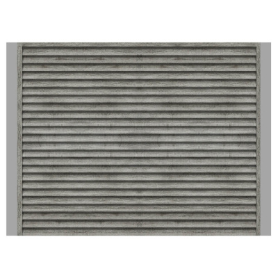 Забор жалюзи ЭКО-Z Винтаж SteelArt двусторонний с металлическими столбами