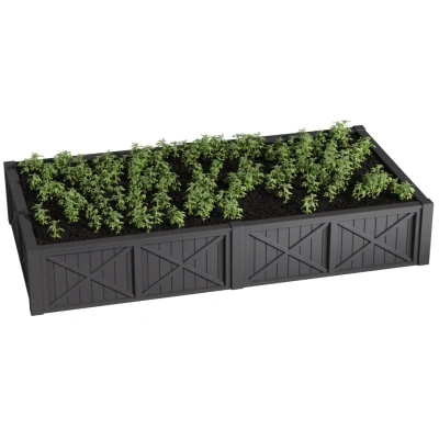 Грядка модульная Астра 900х320х40мм Серый фото 3