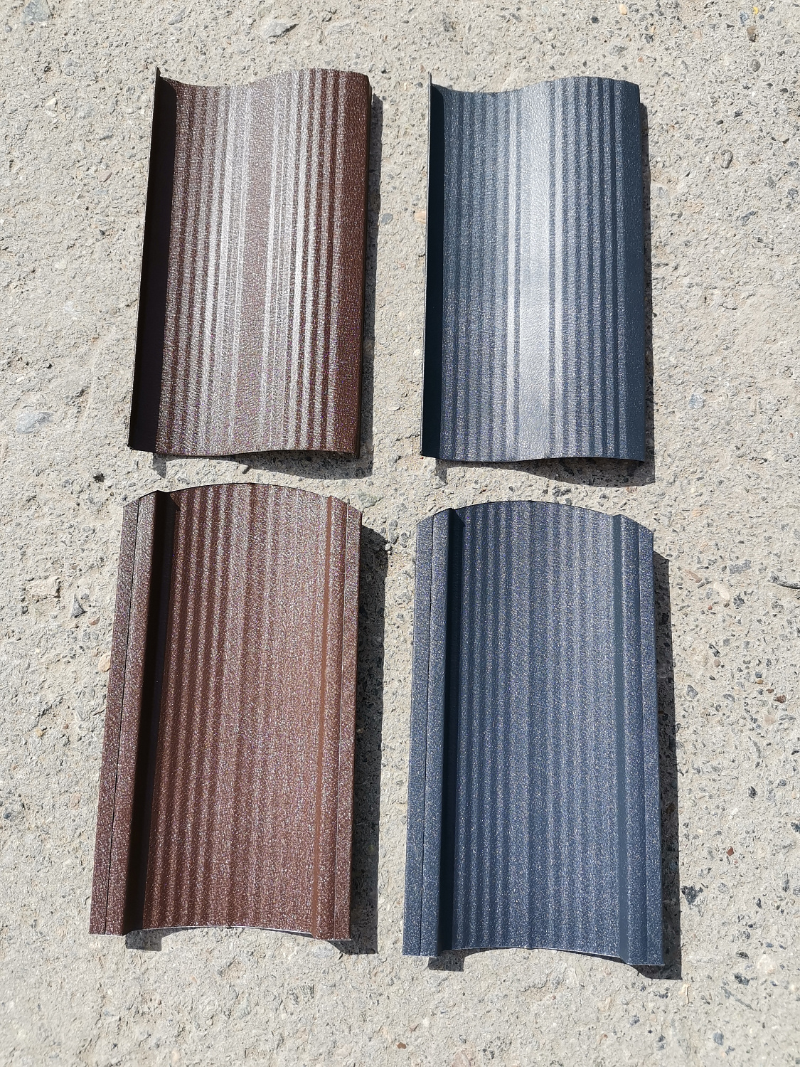 Металлопрофиль двусторонний под Стальной Бархат в России