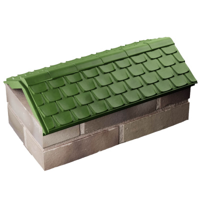 Парапет Elbrus Зеленый на 1 кирпич 255мм фото 4