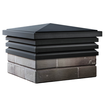 Колпак Бона с посадкой 1.5 кирпича Черный 4